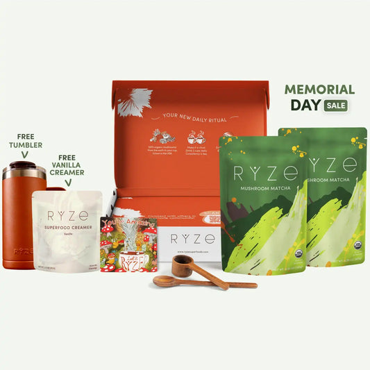 Mushroom Matcha Starter Kit (60 Servings)