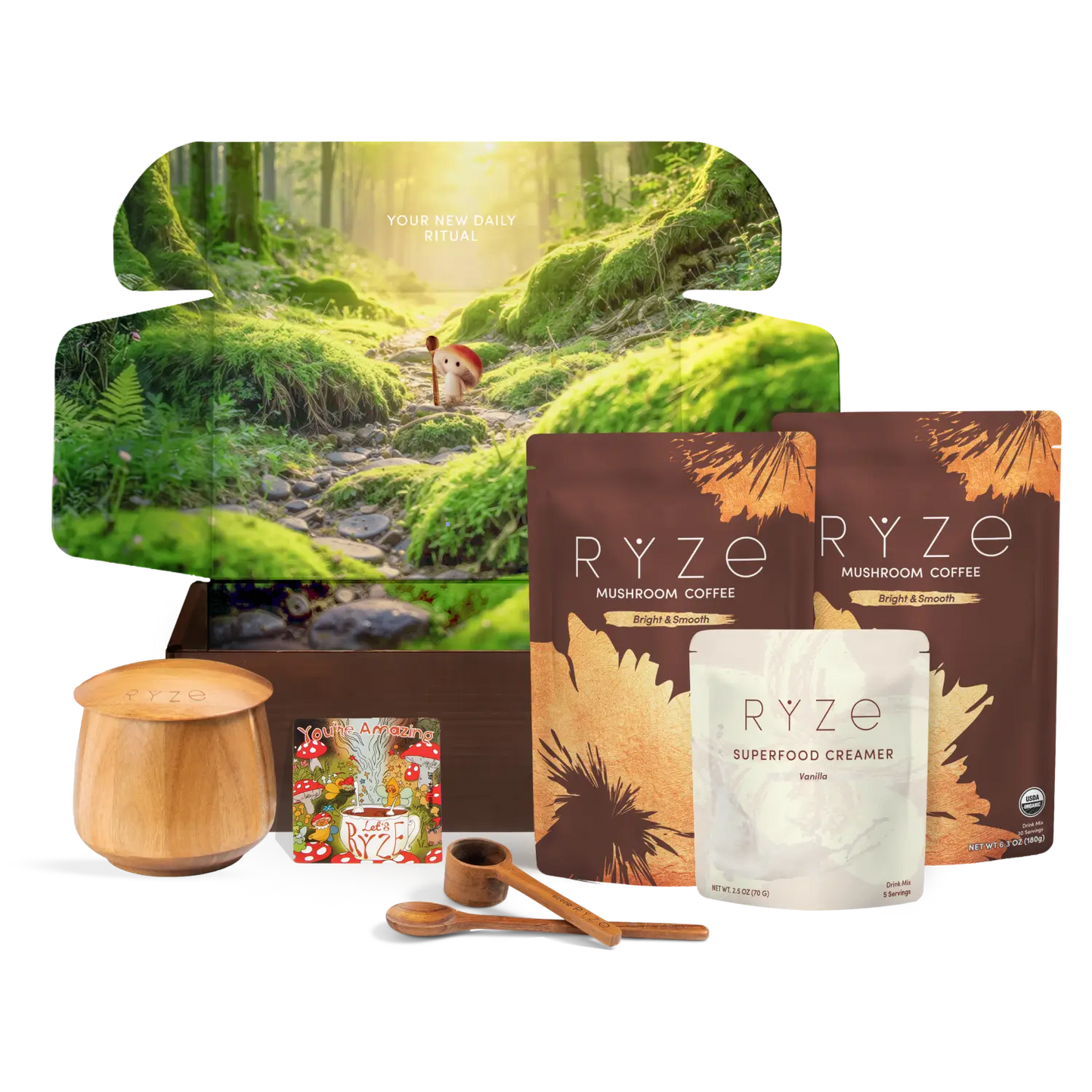 Mushroom Coffee Ritual Set (6 Month Plan)